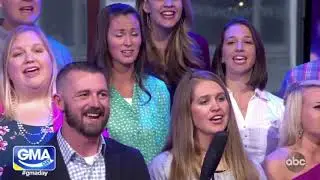 Mama Lu Good Morning America w/Rent's Anthony Rapp & Tracie Thoms Seasons of Love Barbara Lueck RMHS