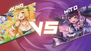 Akino DEN-ON-BU vs Nijisanji Mito Angels - [Weekly Wharf Wixoss] #wixoss  #wixosstcg #tcg