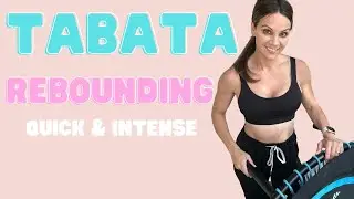 TABATA REBOUNDING | Quick & Intense Rebounder Workout