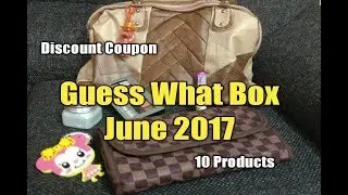 New** GUESS WHAT BOX June 2017 | Unboxing & Review | DISCOUNT Code | Merriness