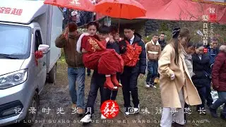 Документальный фильм о сельских свадьбах в Пэншуе, Чунцин, Китай - Китайские сельские свадебные о...