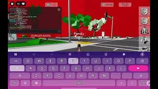 I encountered a hacker in Brookhaven! Couldn't get much footage as battery was 1