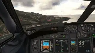 Landing at Madeira Airport (BOOM)