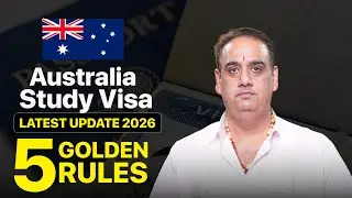 Australia Study Visa Updates 2026! New 5 Golden Rules