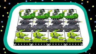 New Tanks VS New Boss Battle | Merge Max Level Tank Army WW2 War Challenge