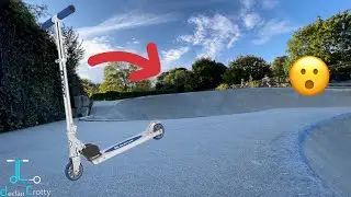 Razor scooter at skatepark?!