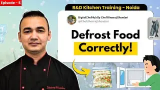 Noida Low Carb Restaurant R&D Kitchen | How To Start a Restaurant | How To Defrost Food At Kitchen