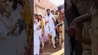 Anushka Sharma & Virat Kohli's Spiritual Journey to Ayodhya Ram Mandir 🙏 #viratkohli #shorts