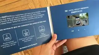 Dise&ntilde;o de video tarjeta Fastpass by Mr. Hulton