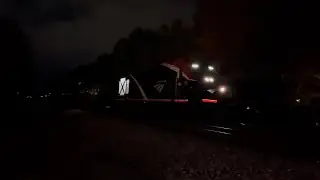 New Phone Test Amtrak P089 SB Departing Florence SC With AMTK Engine 329 Leading