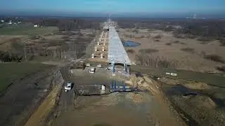 Budowa drogi S1 (Kosztowy - Bielsko Biała) DRAGON cięcie liną diamentową