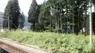 風っこループ号　越後湯沢～土樽通過までの車窓風景