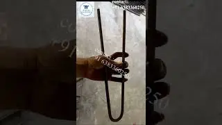 manual u rod bending machine contact +91 6383360250 #machine #bendingmachine
