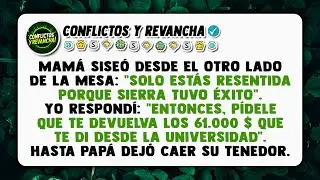Mi mamá me llamó fracasada en la cena, hasta que revelé que había pagado 61.000 $ para mantener su