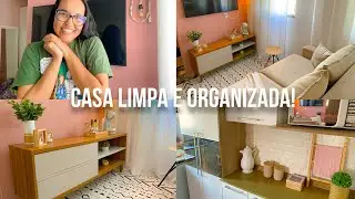 Vencemos! Gratidão a Deus | Limpando e Organizando a Casa!