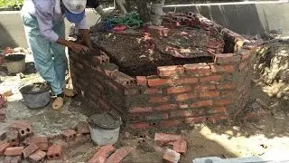 Construction Big Flower Pot With Brick Easy - How To Creative Use Bricks In The Garden