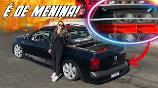 SAVEIRO DE MENINA! BAIXA, INTERIOR CLARO E COM SOM FORTE QUE DISPARA ALARME - 7008Films