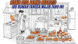 BISNIS DESA yang Bisa Jalan Sambil Masak & Ngurus Anak