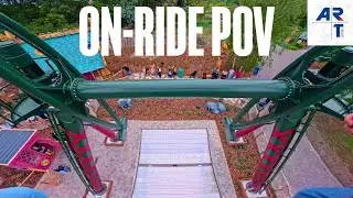 VIC'S WHIRLWIND  - Front Row POV 4K 60FPS - ART ENGINEERING WILD SWING - Plopsaland De Panne Belgium
