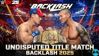 Подготовка к Backlash 2025 — Матч за звание абсолютного чемпиона WWE между Джоном Синой и Рэнди О...