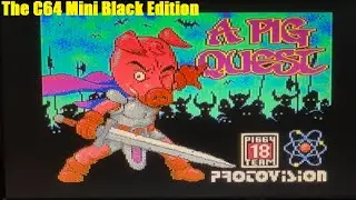 A Pig Quest The C64 Mini Black Edition 🐷
