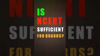 Is NCERT Sufficient? For BOARD EXAMS 🤔| #boardexam2024 #studymotivation #studytips