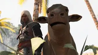 Rocking cow