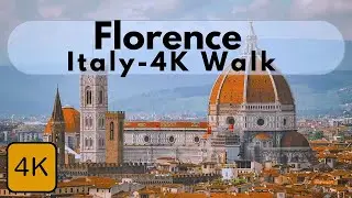 4K walking tour in a sunny autumn day in Florence/Firenze #firenze #Italy