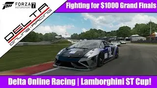 Fighting for $1000! Delta Online Racing Lambo ST Cup Grand Finals Spa