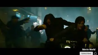 Neo and Trinity fights against matrix agents Scene. Part 2