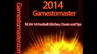 NCAA 14 Football Glitches Cheats - Motioned WR -  WR Screen Enhancement