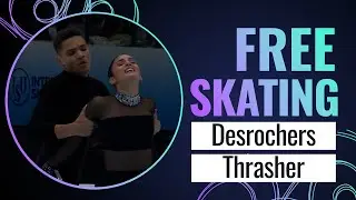 DESROCHERS / THRASHER (CAN) | Pairs Free Skating | GP Final 2023 | #JGPFigure