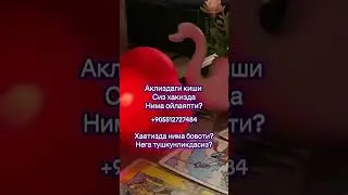 АКЛИЗДАГИ КИШИ СИЗ ХАКИЗДА НИМА ОЙЛАЯПТИ?❤️🔒💔