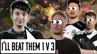 Reynor goes 1 vs 3 in 1000$ Archon Tournament! | Harstem's Archon Tour