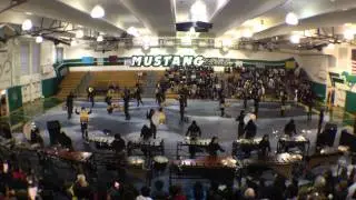 Homestead Winter Percussion 2012 - Feb 15 Performance for 8th graders