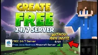 How To Make Free Minecraft Server 24x7 | Free 24/7 Minecraft Hosting😯