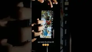 Drumknee 3D app cover 🤯🔥 #drumapp #mobiledrumcover #fingerdrumming #drumknee3d
