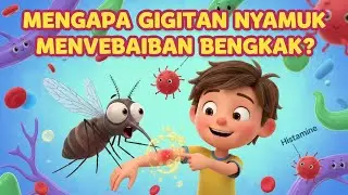 Mengapa Gigitan Nyamuk Menyebabkan Bengkak? | Sains Seru untuk Anak