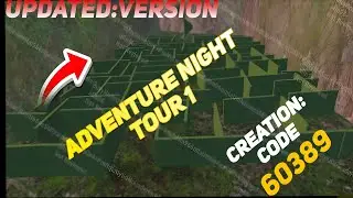 Bgmi Wow Parkour Map Code 60389 | Adventure Night Tour 1 #bgmi #pubgmobile #pubg #adventure 