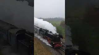 BR 23 071 / BR 23 076 dampfen unter der Notenlaan Br&uuml;cke