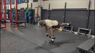 How To Perform A Single Leg RDL With Two Dumbells