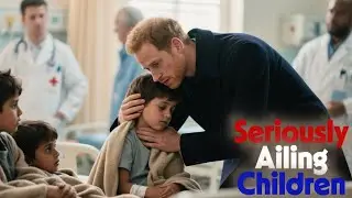 Prince William Comforts Seriously Ailing Children Removed from Gaza Emotional Stories