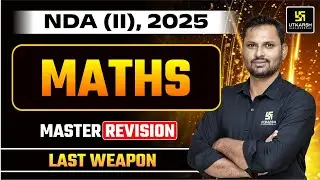 NDA 2 | Maths Master Revision| Utkarsh Defence Academy | Ravikant Sir