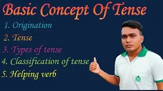 Basic concept of tense