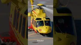 Partenza Leonardo AW139 (I-TNDD) Nucleo Elicotteri Trento