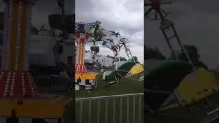 The fairs sky race ride with Alyssa and melody