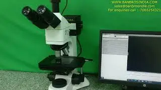 Metallurgical Microscope BMU-110BD Use kaise Kare 2021