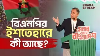 বিএনপির ইশতেহার বিশ্লেষণ | Dhaka Stream | BNP | Tarique Rahman