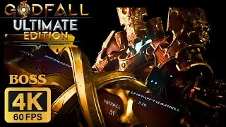 Guardian Kuriakos Epic Boss Fight - Godfall Ultimate Edition (4K60FPS No Commentary)