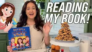 Reading My Children&rsquo;s Book Out Loud for the First Time Ever 🥹🍪